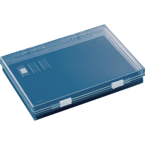 Hozan导电集装箱ESD零件外壳宽254 x深度185 x高41毫米 B-17