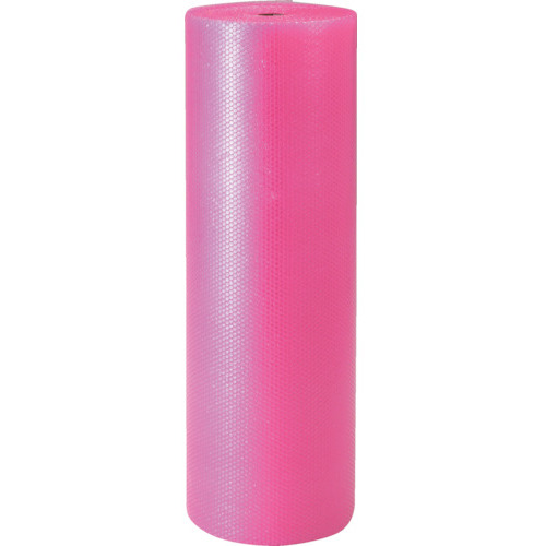 Mina气泡缓冲材料空气盖卷产品＃C80EP 4MM x 1200mm x 42m抗抗素产品粉红色 ACC80EPX1200X42M