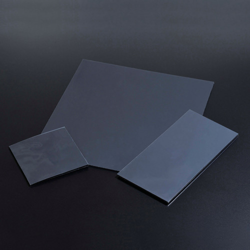 透明的灰尘清除板，半导体凝胶板，硬度30，250 x 250 x 3.0毫米，黑色 ES00-19016