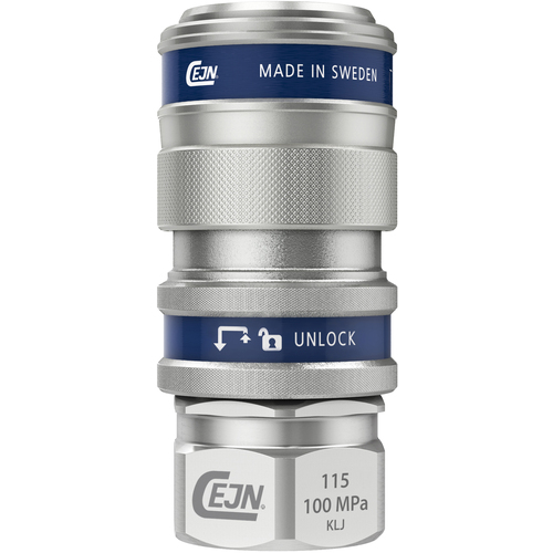 CEJN系列115与安全锁耦合G 1/8女线程 10-115-1201