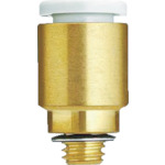 SMC一键式拟合六边形孔半联合6mm M5x0.8 KQ2S06-M5A