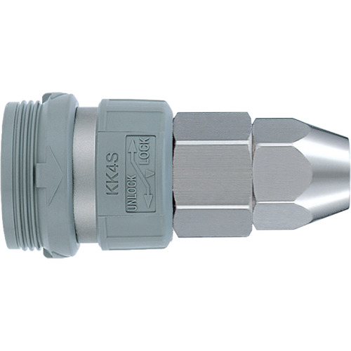 SMC S联轴器插座螺母管拟合类型（用于布料填充的尿烷软管） KK6S-85N