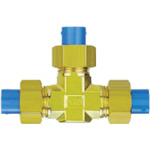 SMC插入管配件奶酪联合树脂套筒10mm KFT10U-00