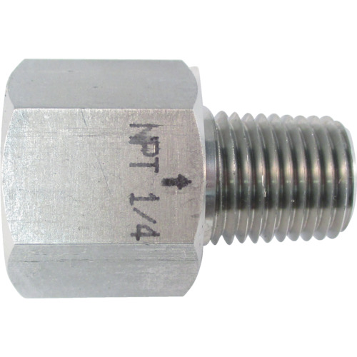 ASOH不锈钢转换器内部和外部插座外部NPT1/4 x内部PT1/4 NF-8422