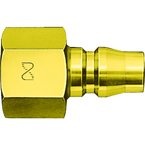 Nitto黄铜高耦合器（雄性线程安装插头）主要R1/4压力阻力1.5MPA 20PF BRASS