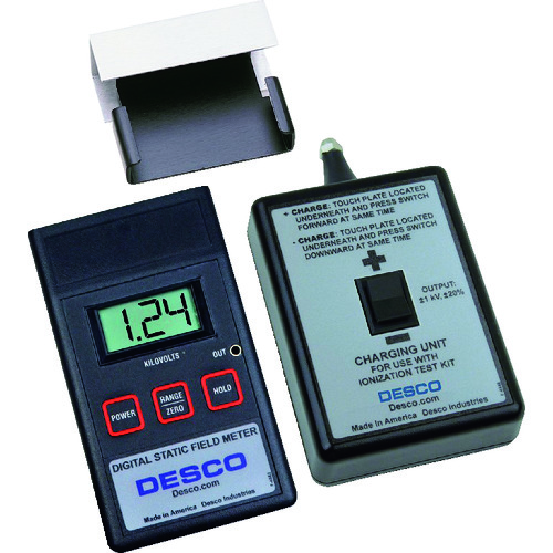[有限的库存] DESCO电场电势测量集（传感器，板，充电器，案例） 19493
