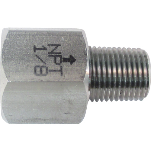 ASOH不锈钢转换器内部和外部插座外部NPT1/8 X内部PT1/8 NF-8411