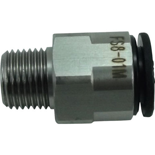 Chiyoda五个SUS邮件连接器8mm R1/8 FS8-01M