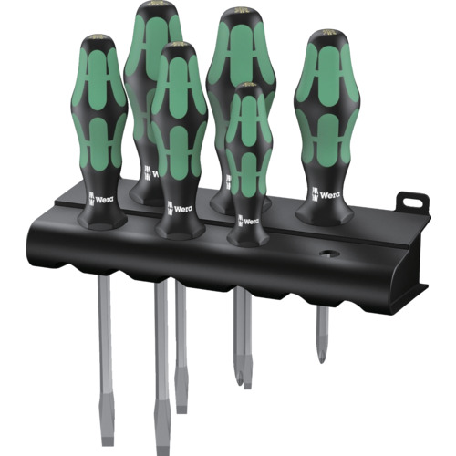 WERA 334/350/354/7螺丝刀设置日本规格与机架 344953