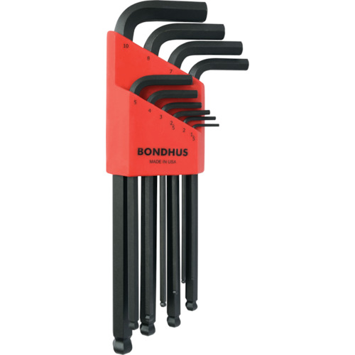 Bondhus Ball Point l-wrench长组10（1.5-10mm，7mm） BLX10M