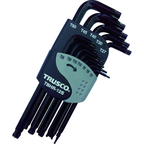 Trusco Ball Point Hex低亮板（12件）T7H至T50 TBHR-12S