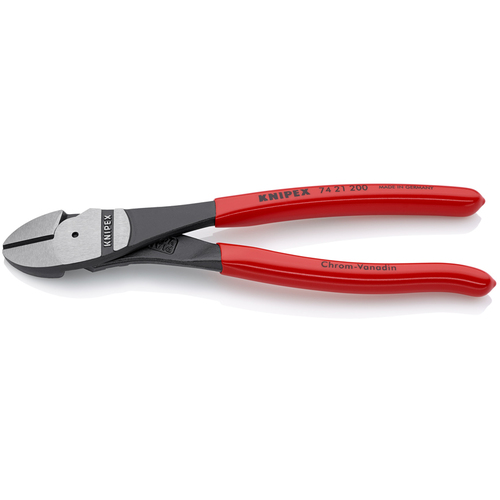 Knipex强nipper 12&deg;偏移型200mm 7421-200