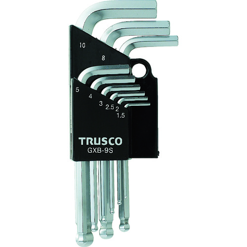 Trusco Ball Point Hexagonal Wrench套装9 GXB-9S