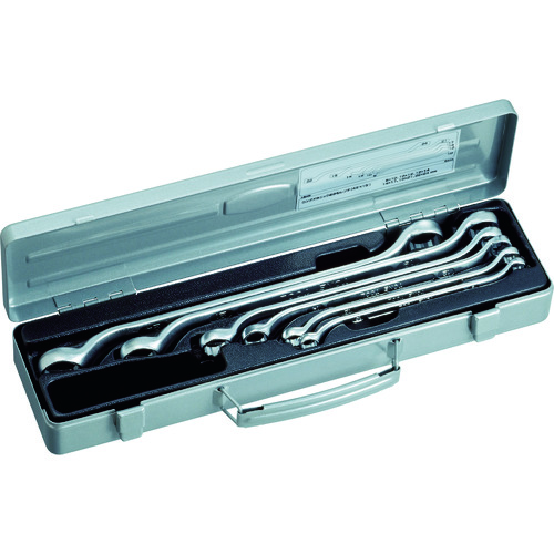 音调长机械眼镜扳手套件（45​​&deg;x10&deg;）6pcs M446