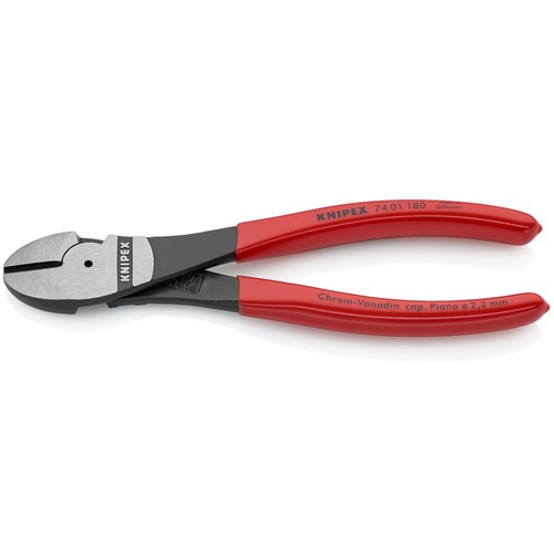 knipex牢固的钳子塑料手柄180mm 7401-180