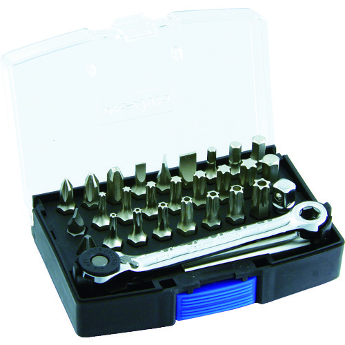 Pro-Auto 31pc Mini反向齿轮式RACHET套件 MRG-1431S