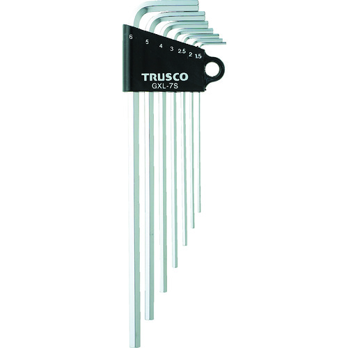 Trusco Long Hex扳手套件，7件套件 GXL-7S