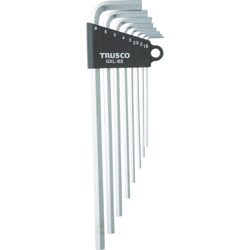 Trusco Long Hex扳手套件，8件套件 GXL-8S