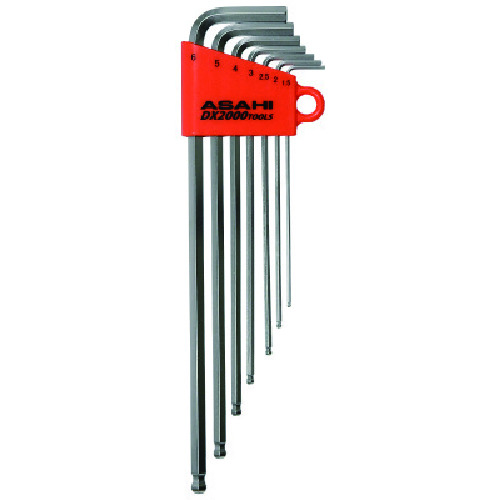 Ash Long Ball Point Hexagonal Wrench套件7 AQS0710