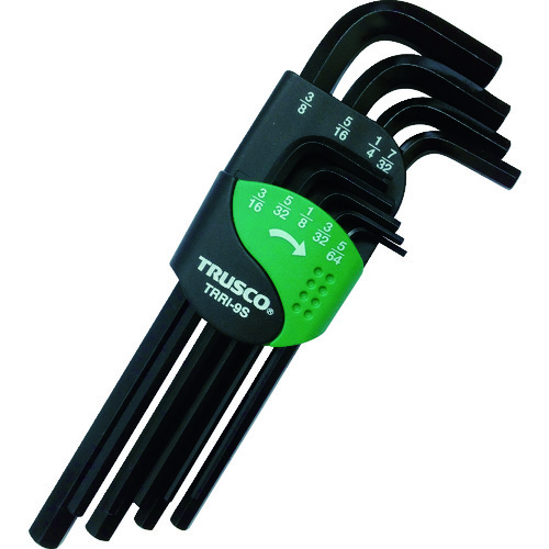 Trusco六角形扳手9（英寸类型） TRRI-9S