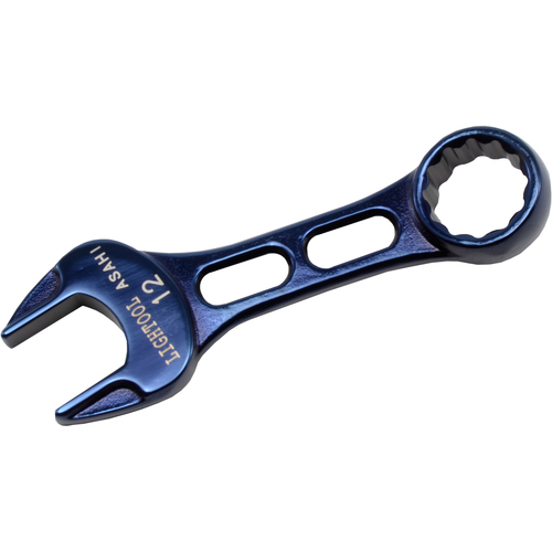Ash Litool组合扳手Petitron Ion Plated（Metal Blue）12mm LCWU012A