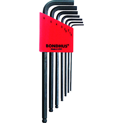 Bondhus Ball Point l-wrench长组7（1.5-6mm） BLX7M