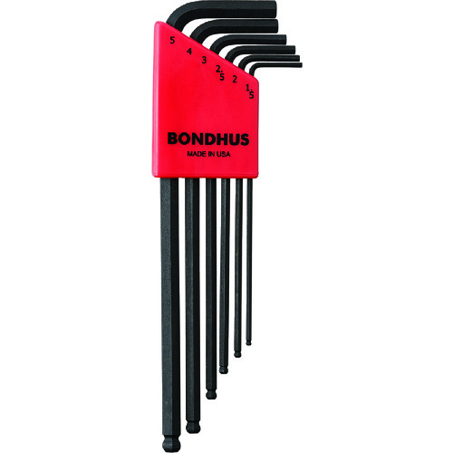Bondhus Ball Point l-wrench长组6（1.5-5mm） BLX6M