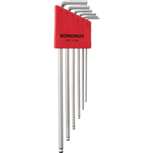 Bondhus Ball Point l-wrench超长6（1.5-5mm） BLX6MB