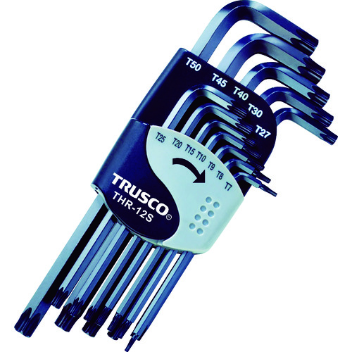 trusco六角低亮点套12件 THR-12S