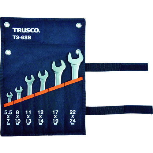 Trusco双孔扳手集（6组） TS-6SB