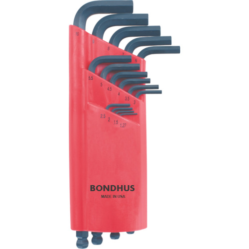 Bondhus Ball Point l-wrench长组15（1.27-10mm） BLX15M