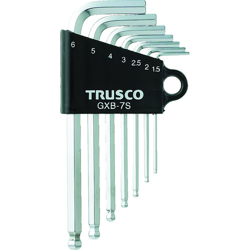 Trusco Ball Point Hexagonal Wrench套件7 GXB-7S