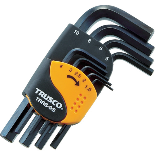 trusco六角扳手套件9 TRRS-9S