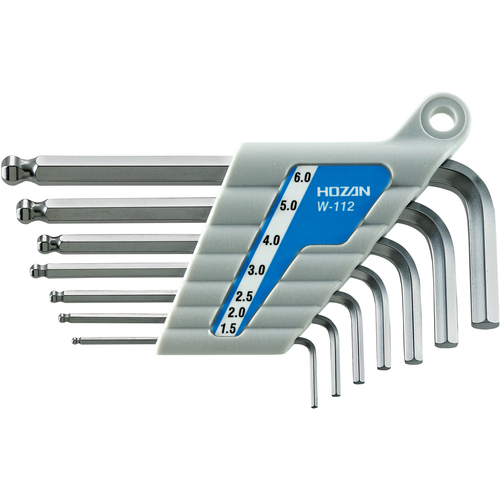 Hozan Ball Point Wrench套件 W-112
