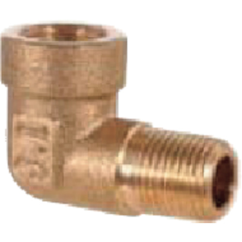 Pulsar Lub 90&deg;肘1/8&ldquo; m x 1/8&rdquo; f适配器（由黄铜制成） A022