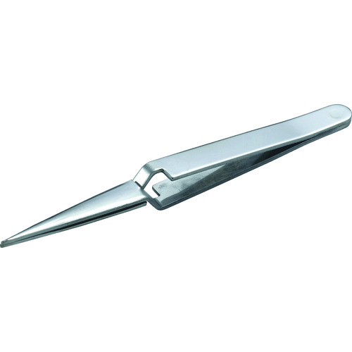 Trusco不锈钢镊子120mm反向类型 TSP-34