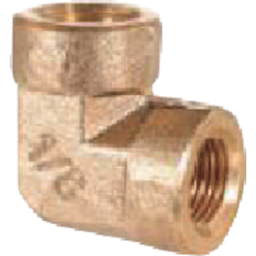 Pulsar Lub 90&deg;肘1/8&ldquo; F X 1/8&rdquo; F贴盘（由黄铜制成） A020