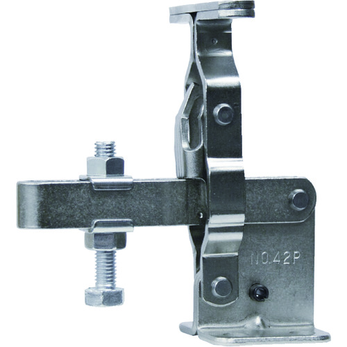 Tsunoda垂直手柄切换夹（向下压脚型）编号42p：夹紧压力：1.5KN KC-42P