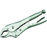 KTC锁钳弯曲下颌总长度180mm最大开放40mm 175CR