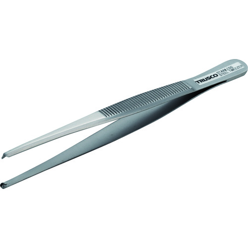 Trusco高精度不锈钢镊子130mm挂钩类型 TSP-80