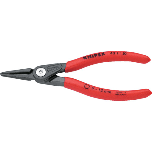 Knipex Precision快照环钳，用于8-13mm的孔 4811-J0