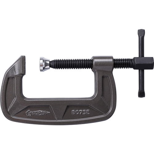 超级Shako Vise（Barco Type）75mm金属灰色烘焙油漆 BC75E