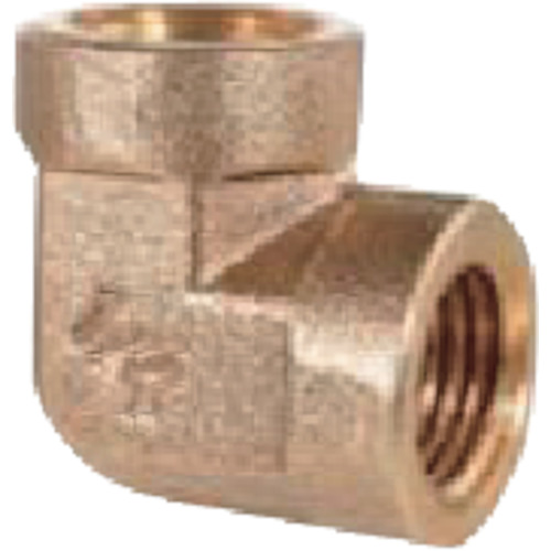 Pulsar Lub 90&deg;肘1/4&ldquo; F X 1/4&rdquo; F贴盘（由黄铜制成） A019