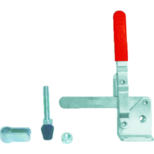 Tsunoda垂直手柄切换夹具（向下压脚型）编号HV550：3.4KN夹紧压力 KC-HV550