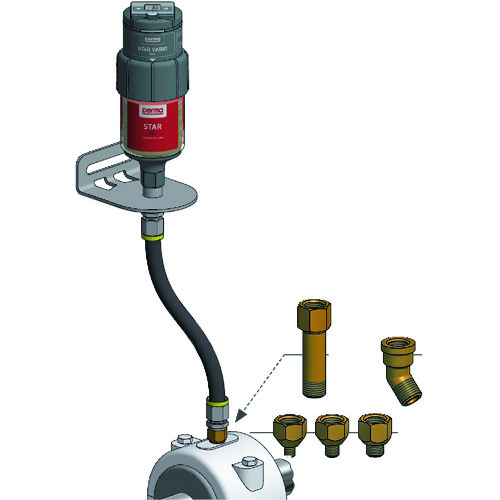 [有限的库存] Perma Master Vario Motor Drive类型加油机SF01标准油脂120cc PS-SF01-120 ARTNO101482