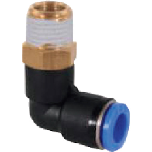 Pulsaruv 90&deg;管拟合推入型PC8-PT1/4&ldquo; m A233