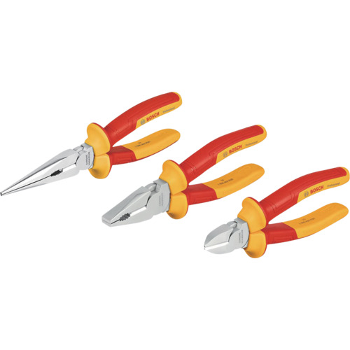 Bosch绝缘钳，无线电钳和nipper套件 1600A02NG0