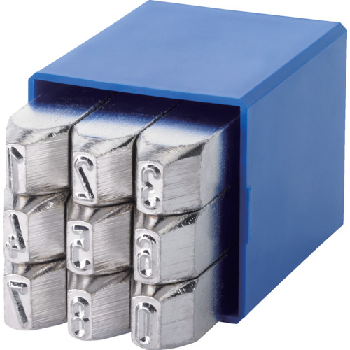 gruvrem编号雕刻套件额外0-9 4mm 11004000