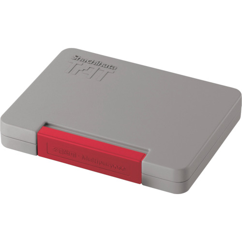 shachihata-坚固的邮票架 - 牙垢多功能中等红色 ATGA-2-R