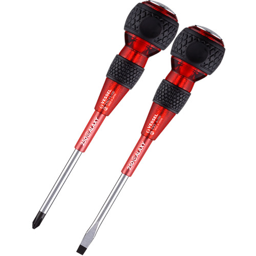 [有限的库存]船只250-2PS-GRE球握把安全穿透驱动器组为2个星系红色 250-2PS-GRE